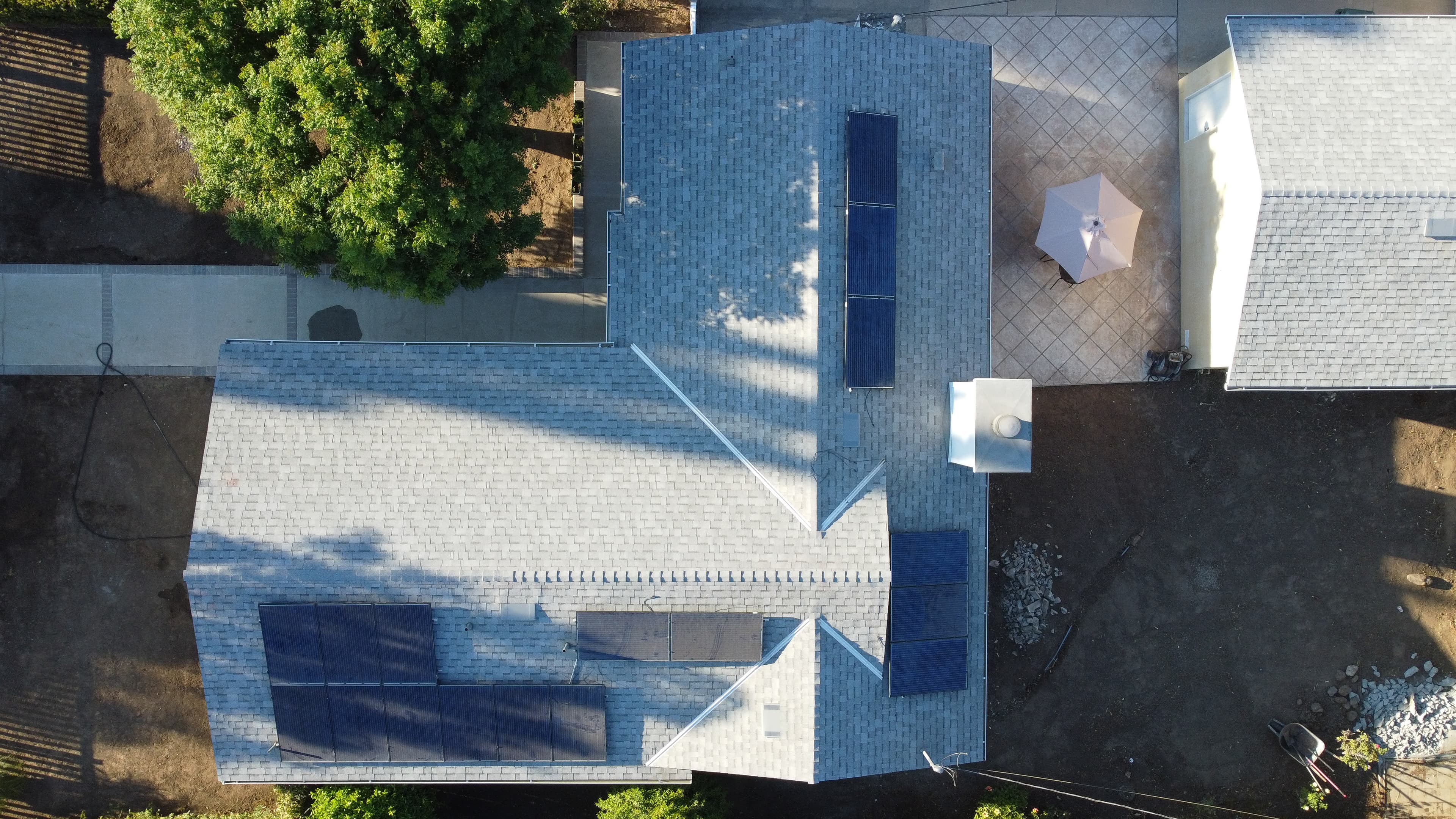 Roofing project in North Hills — After — Pacific Pro Roofing