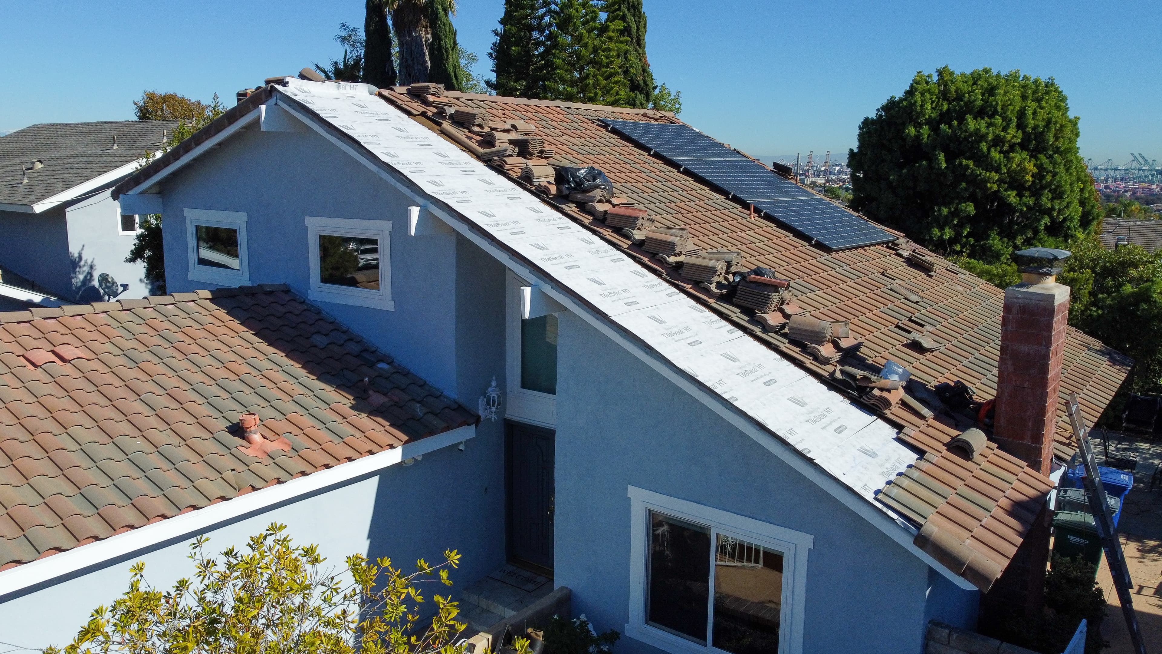 Pacific Pro Roofing — Roof repair project in Los Angeles