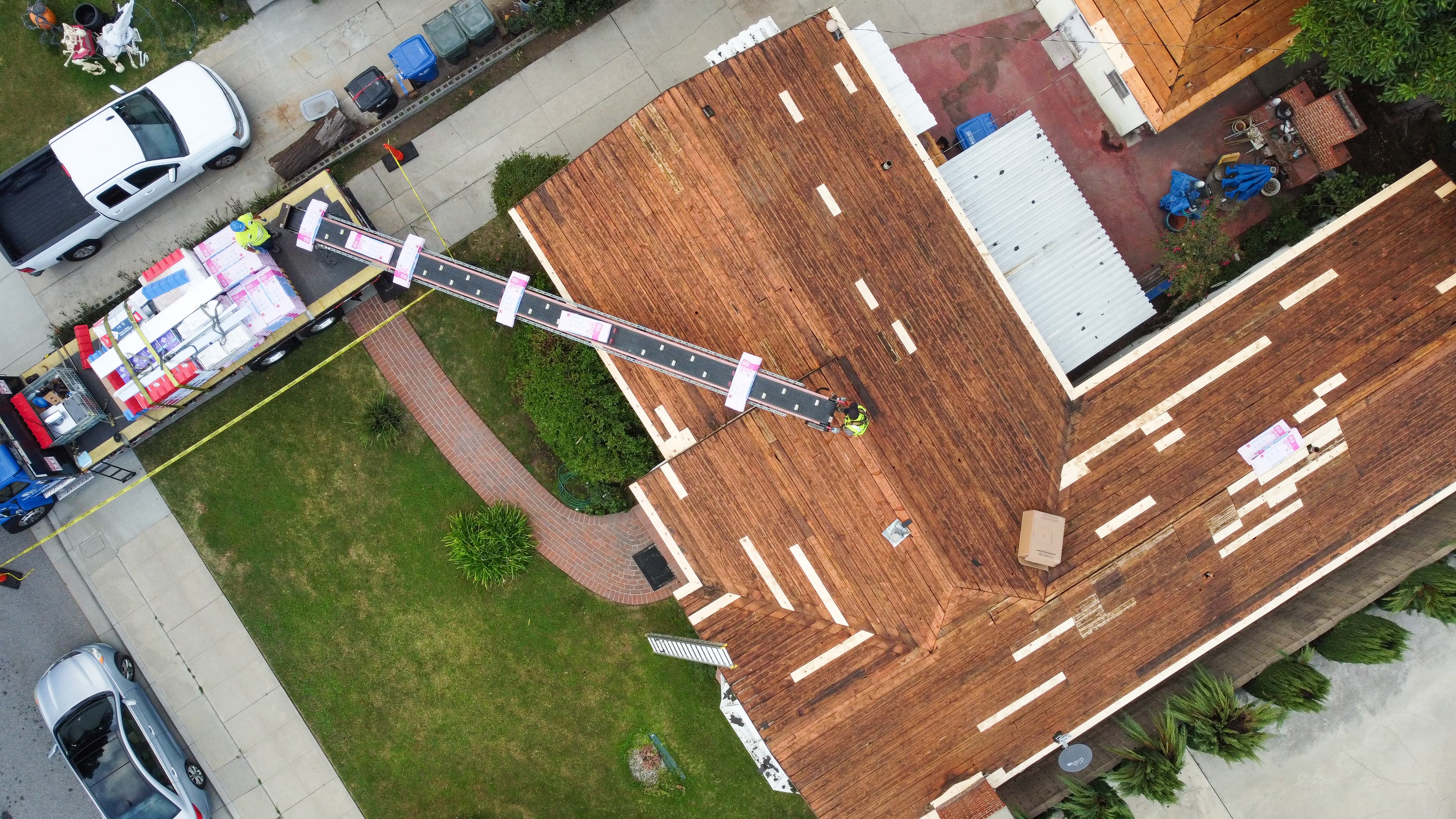 Pacific Pro Roofing — Roof replacement project in Los Angeles